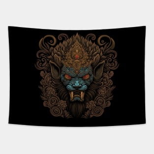 Lion decorated with Javanese ornaments Tapestry