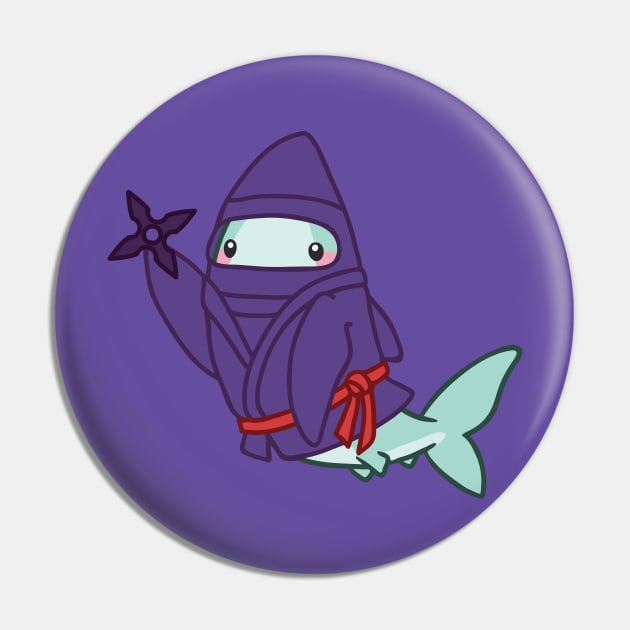 Byte's Costume: Ninja Pin by bytesizetreasure