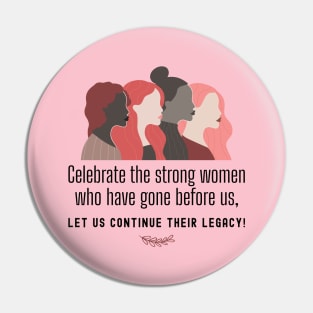 INTERNATIONAL WOMENS DAY - 8 March Pin