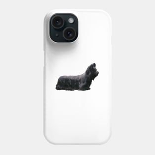 Skye Terrier Black Beauty Phone Case