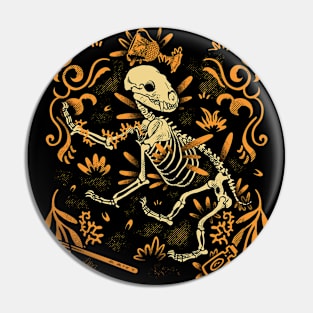 Wizard Badger Fossils Pin