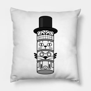 Top Hat Totem Pillow