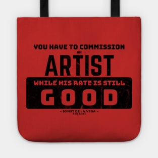 commission quote by sonny - in the heights Tote