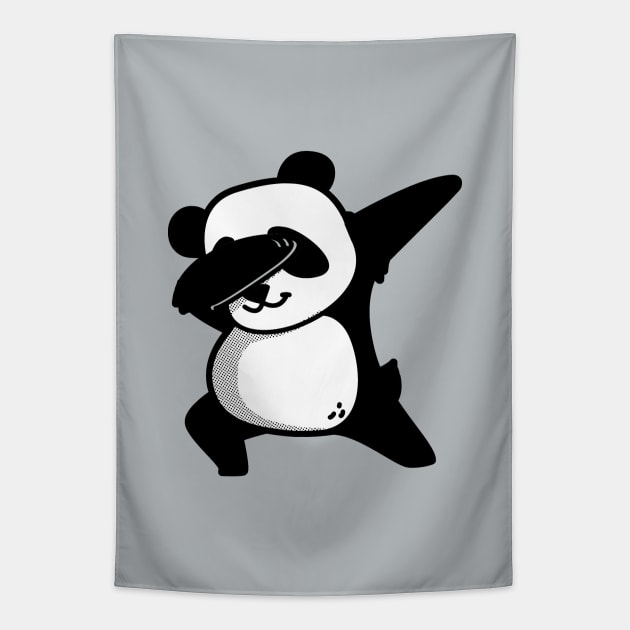 Dabbing Panda Tapestry by Tobe_Fonseca