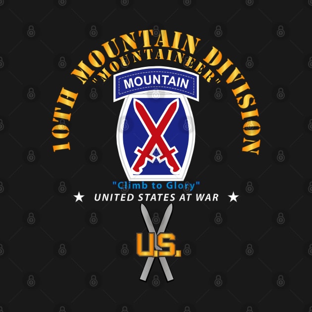 10th Mountain Division w SKI Branch by twix123844