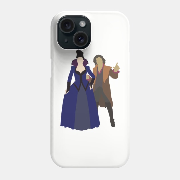 Regina and Rumplestiltskin Phone Case by eevylynn