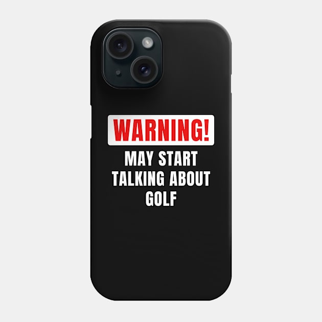 Funny Gift For Golf Lovers Phone Case by monkeyflip