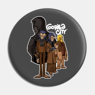 Gorilla City Pin