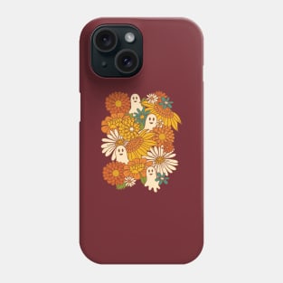70s Boo Floral - Harvest Phone Case