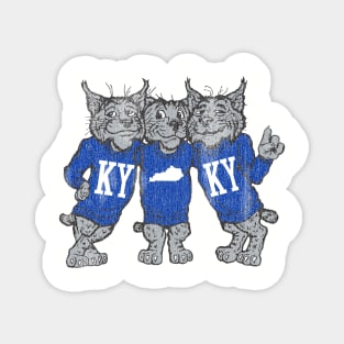 Kentucky Partying Cats Magnet