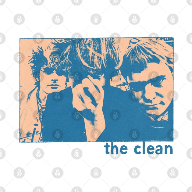 The Clean  -- Original Fan Artwork Design by unknown_pleasures