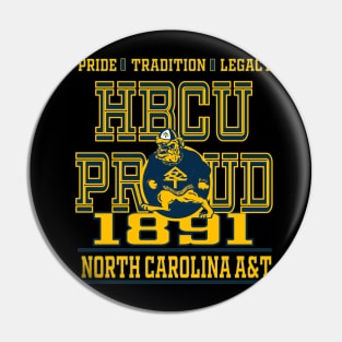 North Carolina A&T 1891 University Apparel Pin