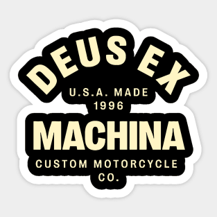 Deus Ex Machina Decal Sticker - DEUS-EX-MACHINA-DECAL