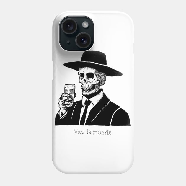 Viva la Muerte Phone Case by Peter Ricq