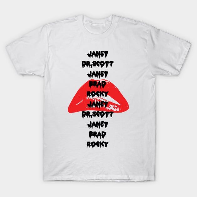 Rocky Horror Show - Rocky Horror Picture Show - T-Shirt | TeePublic