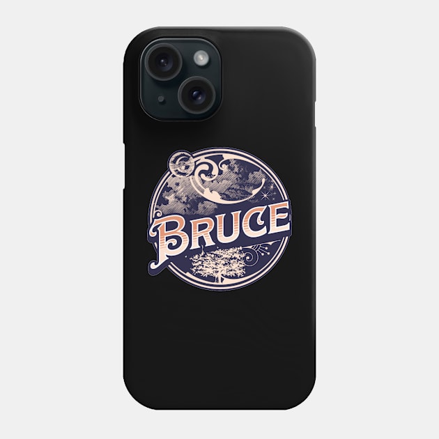 Bruce Name Tshirt Phone Case by Renata's