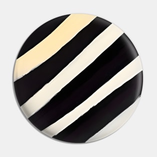 Zebra Stribes Pattern Pin