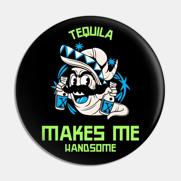 Tequila Funny Tequila Lover Pin by Tip Top Tee's