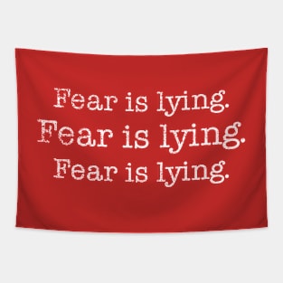 Fear is Lying. Tapestry