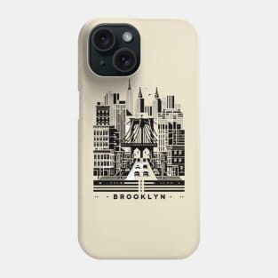 Brooklyn Graphic T-Shirt Phone Case