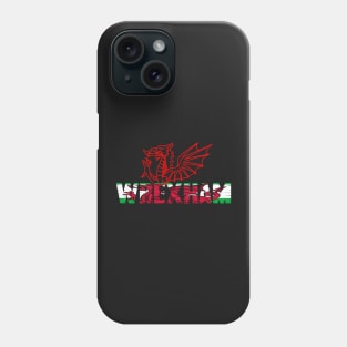 WREXHAM WELSH FLAG DRAIG GOCH RED DRAGON Phone Case