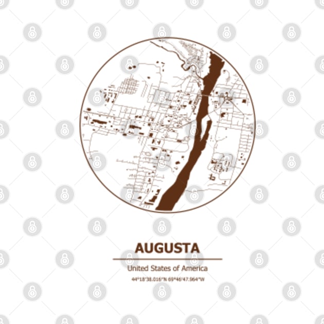 Augusta city map coordinates by SerenityByAlex