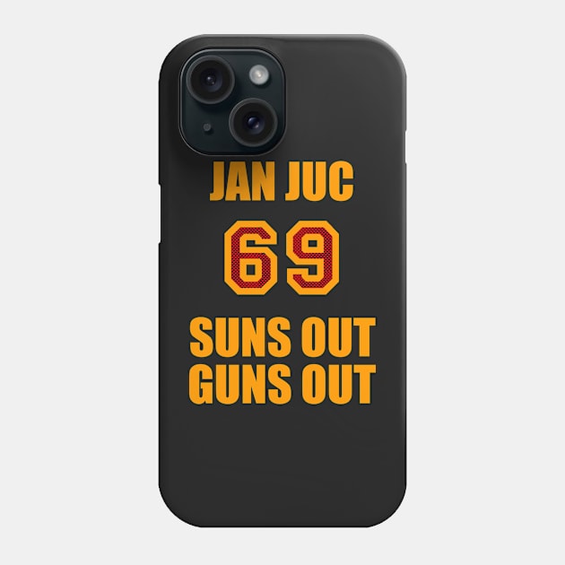 JanJuc 69 Phone Case by dejava