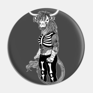 Minotaur Pin