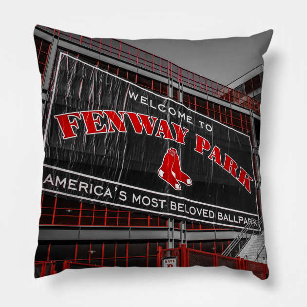 Fenway Park, Boston Pillow by goldstreet