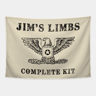 Jim's Black {stressed} Tapestry