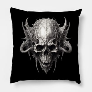 demogorgon skull Pillow