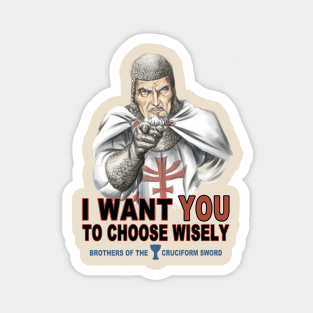 Indiana Jones Magnet - Choose Wisely by saqman