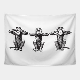 Monkeys Tapestry