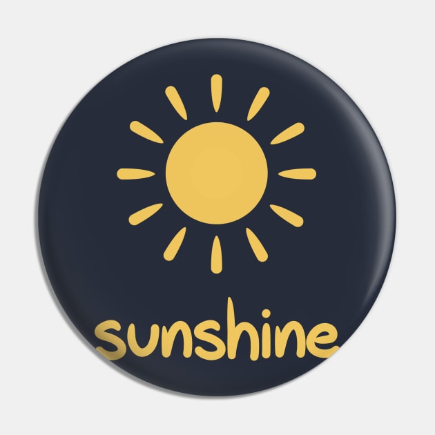 Sunshine Pin by GhastlyRune