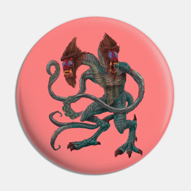 Demogorgon Pin by Bogelbear