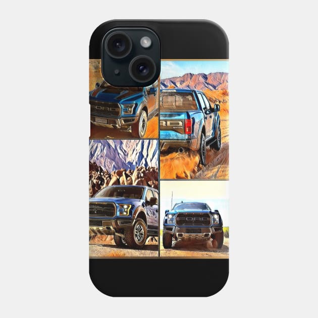 Ford F-150 Raptor Phone Case by d1a2n3i4l5