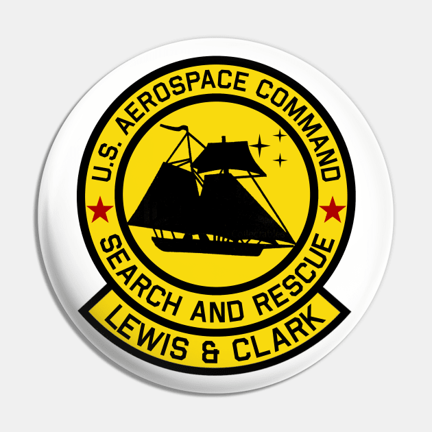 USAC Lewis and Clark Pin by PopCultureShirts