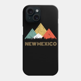 Secret Sasquatch Hidden Retro New Mexico with Hiding Bigfoot Phone Case