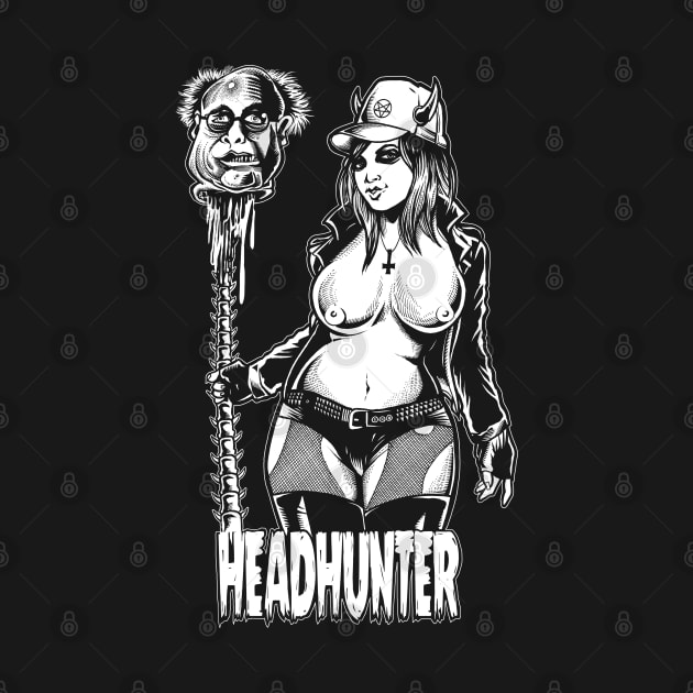 Demon Girl Head Hunter by wildsidecomix