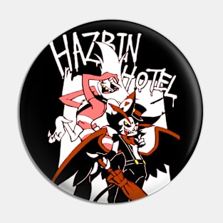 Angel Dust and Husk Loser Hazbin Hotel Pin