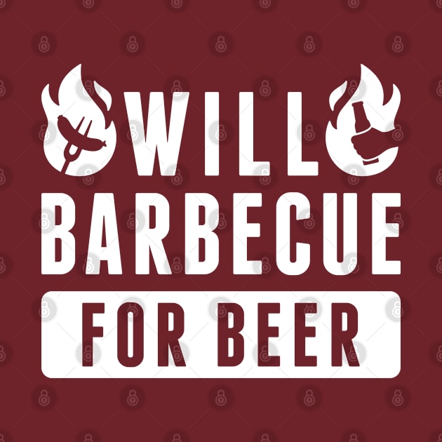 Will Barbecue For Beer by Cherrific