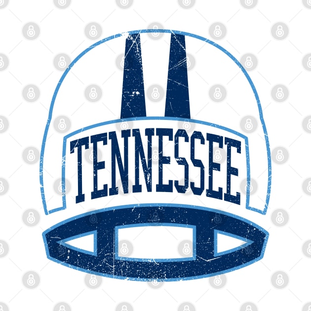 Tennessee Retro Helmet - White by KFig21