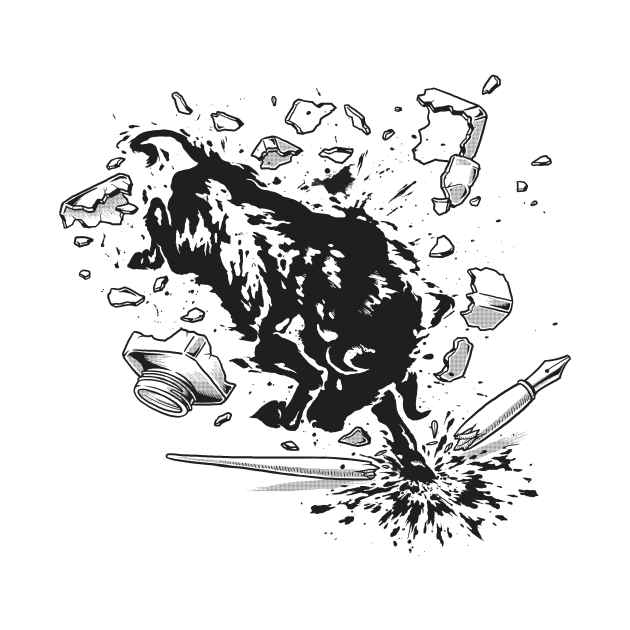 Bull Ink by benchen