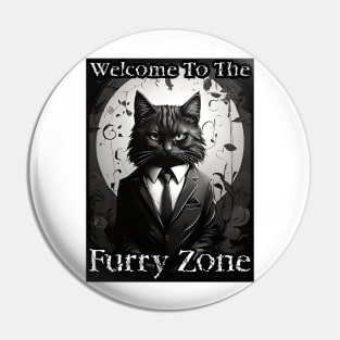 Welcome to the furry zone Pin