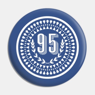 Born in 95/blue Version Pin