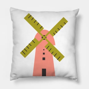 Colorful windmill Pillow