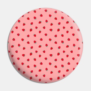 Strawberries in Pink Pin