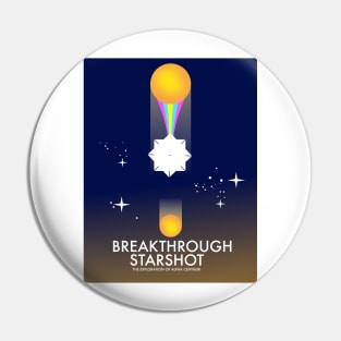 Breakthrough Starshot Space Art Pin