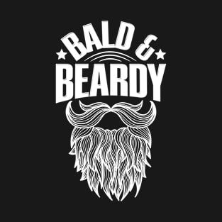 Bald & beardy Design for a Bearded bald guy T-Shirt