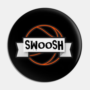 Basketball Design Pin